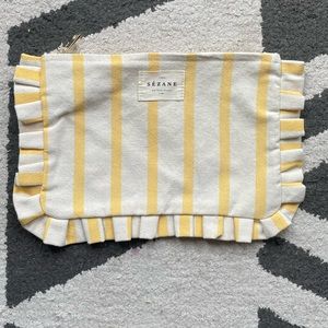 Brand new! Sezane cosmetic or toiletries pouch, clutch, organization, travel